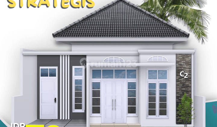 DIJUAL RUMAH ELEGAN MURAH STRATEGIS BELAKANG KAMPUS UBL 1