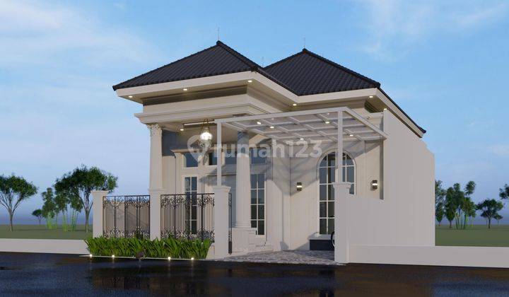 RUMAH MEWAH STRATEGIS ONE GATE SATPAM 24 JAM  8
