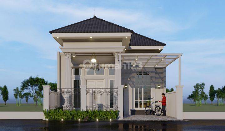 RUMAH MEWAH STRATEGIS ONE GATE SATPAM 24 JAM  9