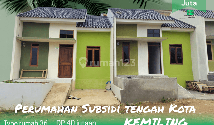 RUMAH SUBSIDI KUALITAS KOMERSIL DI PERUMAHAN ONE GATE  1