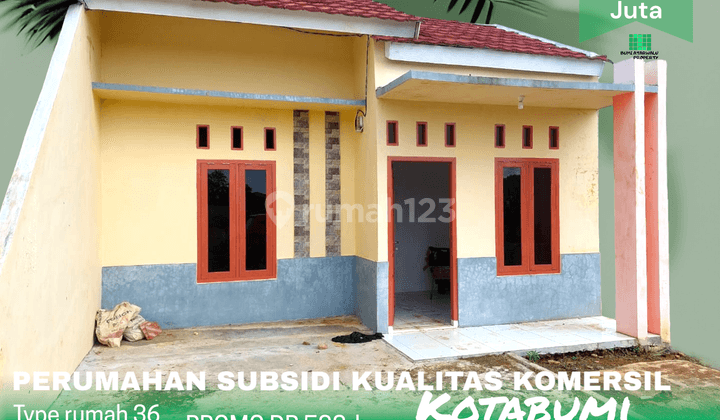 PERUMAHAN SUBSIDI KUALITAS KOMERSIL DI KOTABUMI RESIDENCE  1