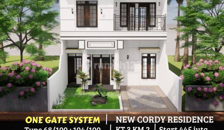 RUMAH ONE GATE SYSTEM HARGA TERJANGKAU DI KEMILING