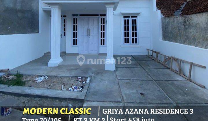 RUMAH MODERN CLASSIC TENGAH KOTA DEKAT KAMPUS UNILA MALAHAYATI  1