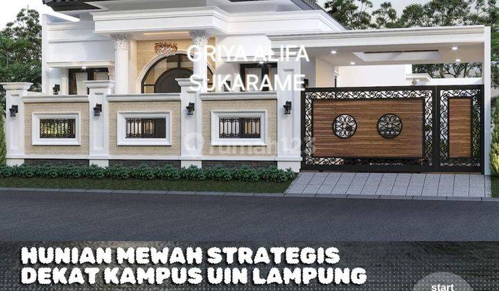 RUMAH MEWAH STRATEGIS DEKAT KAMPUS UIN LAMPUNG  1