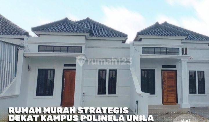 RUMAH DEKAT KAMPUS UNILA KOMPLEK ONE GATE SYSTEM 2