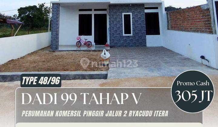 Rumah Komersil Murah Dekat Kampus Itera  2