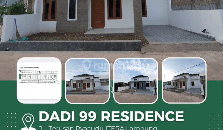 Rumah Komersil Murah Dekat Kampus Itera  1