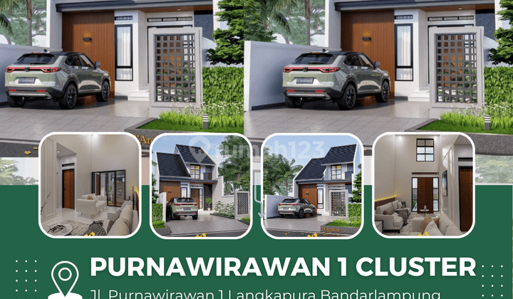 Rumah 3 Kamar Harga 400 Jutaan Di Tengah Kota Dekat Kampus Ubl 1