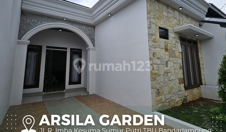 Rumah Mewah Full Furnished Dekat Kantor Gubernur Lampung