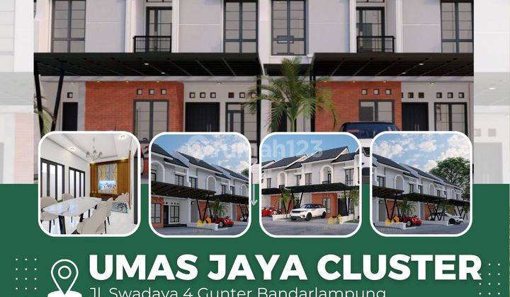 Rumah 2 Lantai Strategis Tengah Kota Dekat Kampus 1