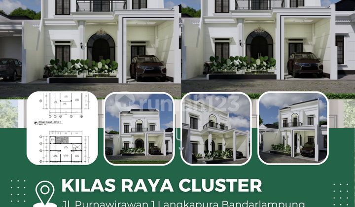 Rumah 2 Lantai Mewah Strategis Dekat Kemana-mana 1