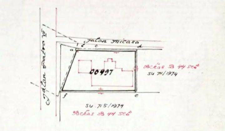 Dijual Rumah Hitung Tanah Dilokasi Strategis DiSegitiga Emas,Jakarta  1