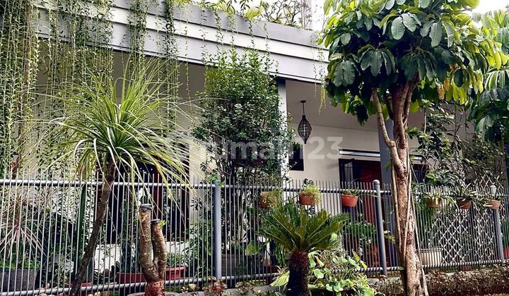 Lush Luxury Semi-Furnished House Ready to Occupy Inside an Exclusive Cluster in Bintaro Jaya Sector 9