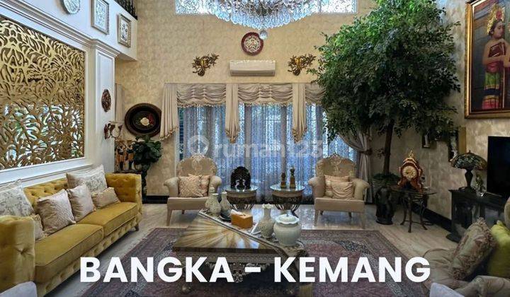 Bangka, Rumah Tropical Cantik 2 Lantai Furnished Dkt Kemang 1