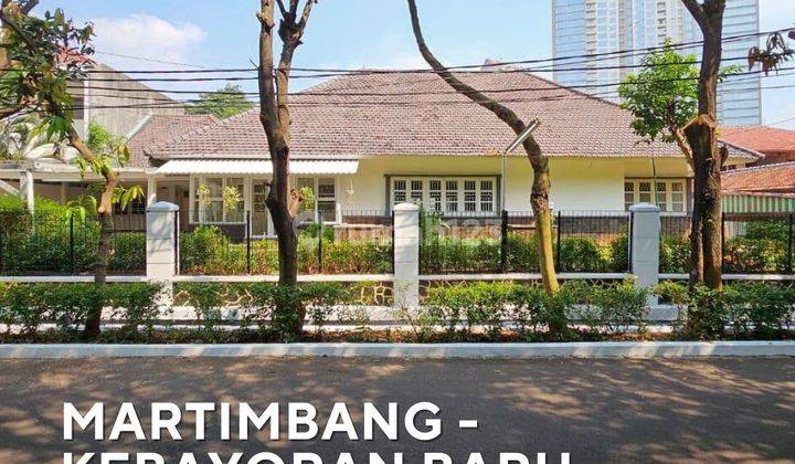 Kebayoran Baru, Rumah Vintage Bagus Di Depan Taman Dkt Senayan 1