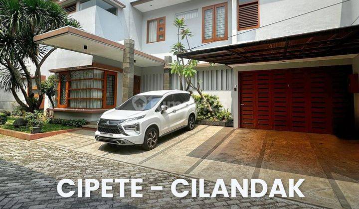 Cilandak, Rumah 2 Lantai Area Tenang Dkt Cipete Antasari 1