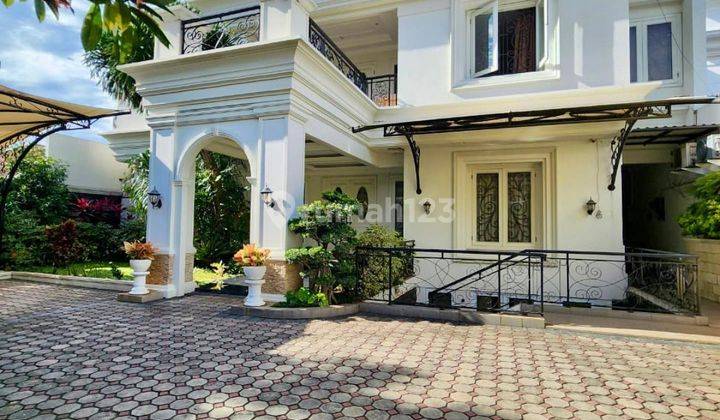 Rumah american classic bagus di permata hijau dekat senayan
