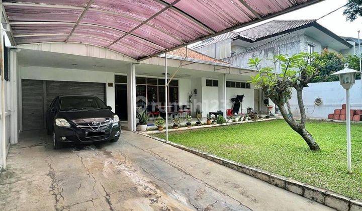 Rumah tua harga bagus lokasi prime dharmawangsa kebayoran baru 1