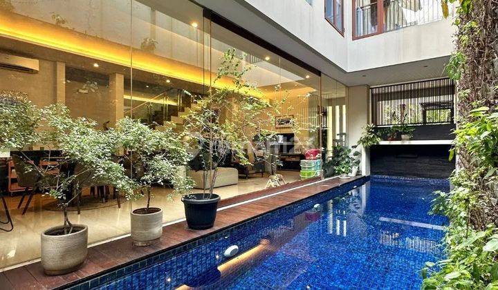 Cilandak, Rumah Modern Dlm Townhouse Posisi Kuldesak Dkt Cipete 1