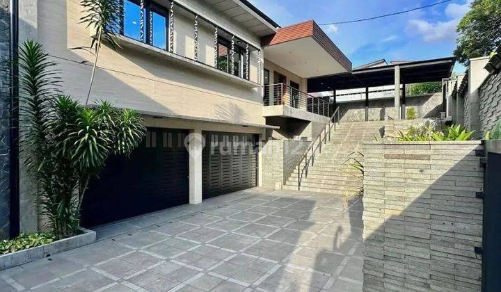 rumah mewah tropical  siap huni 2 lantai di bangka kemang 2