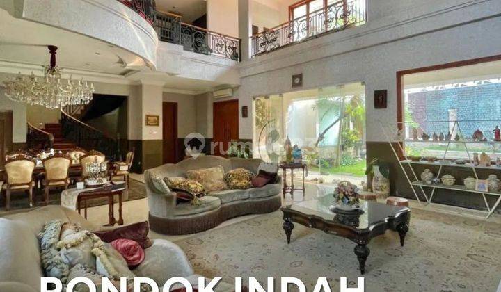 Pondok Indah, Hunian Asri Lokasi Tenang Siap Huni Area Prime  2