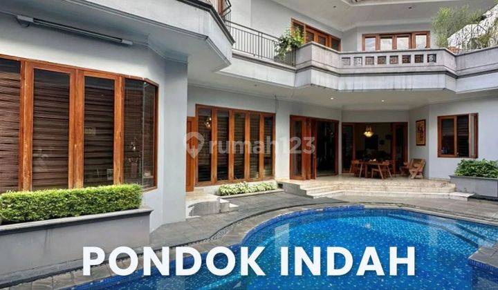 Pondok Indah, Rumah Asri 2 Lantai Siap Huni Niaga Hijau 1