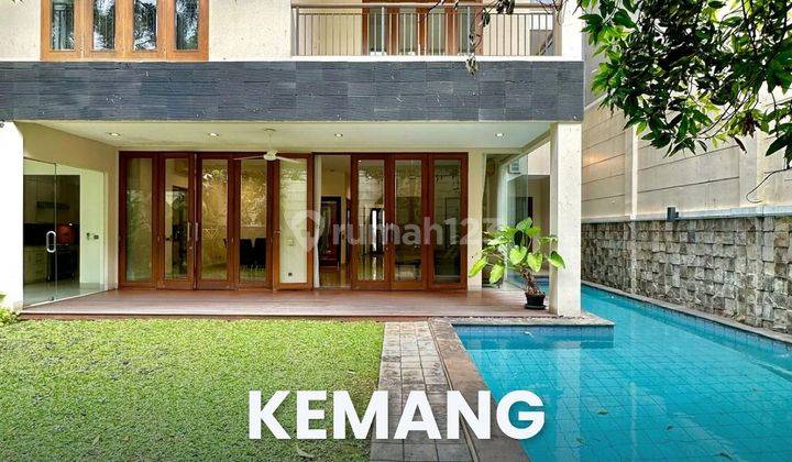 Kemang, Rumah Dalam Compound Area Tenang Asri Dkt Kemang Raya 1