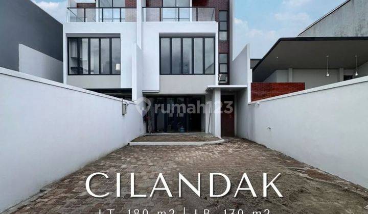 Cilandak, Rumah Baru Minimalist 3 Lantai Lokasi Bagus 1