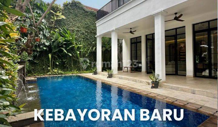 Kebayoran Baru, Rumah American Classic Siap Huni Dkt Senayan 1