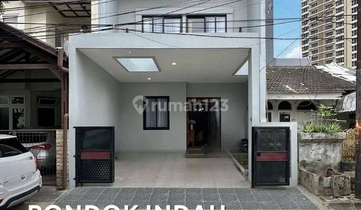 Pondok Indah, Rumah Baru Modern Minimalis Furnished Dkt Pim 1