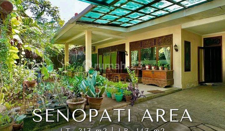 Senopati, Best Deal, Rumah Lama Masih Kokoh Area Prime 1