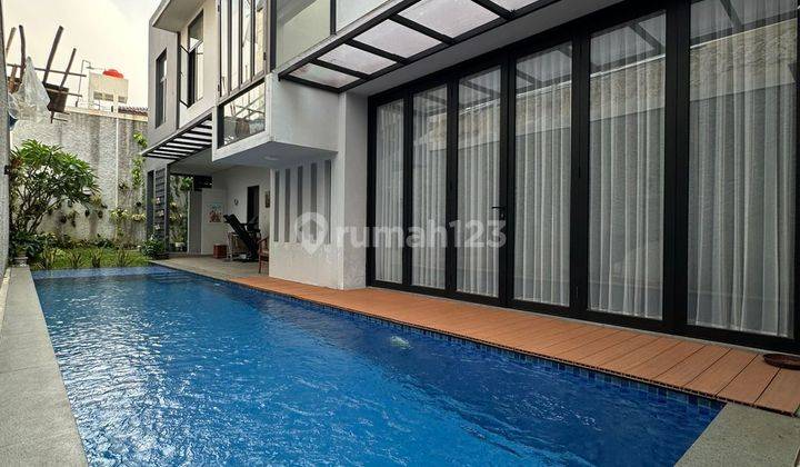 Cilandak, Rumah 2 Lantai Dg Pool Akses Jalan Lebar 1