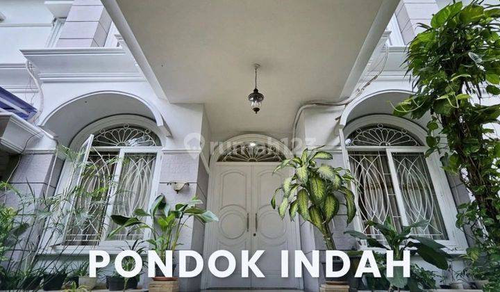 Pondok Indah, Rumah Bagus 2 Lantai Model Classic Siap Huni  1