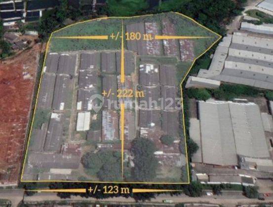 Tanah Industri Strategis LT 3,2 Ha Di Gunung Sindur Bogor  1