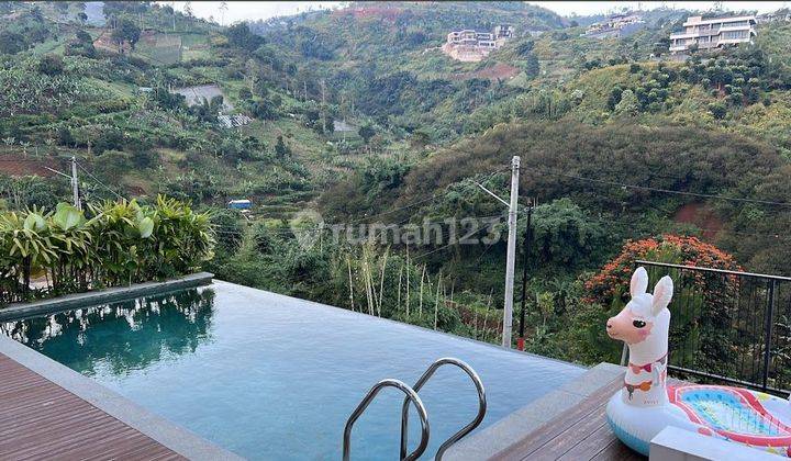 Rumah Villa Mewah Di Dago Bandung Ada Kolam Renang Furnish View Lembah 1