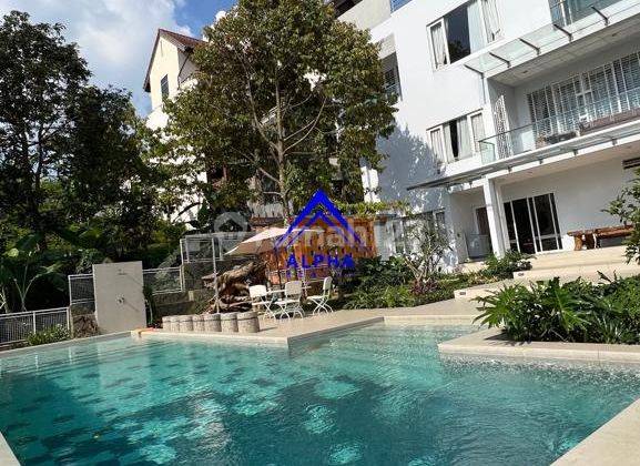 Rumah Mewah Siap Huni Di Dago Resort Bandung Ada Kolam Renang Full Furnish 1