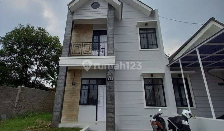 Rumah Baru 2 Lantai di Cisarua Bandung dalam Cluster Udara Sejuk 1