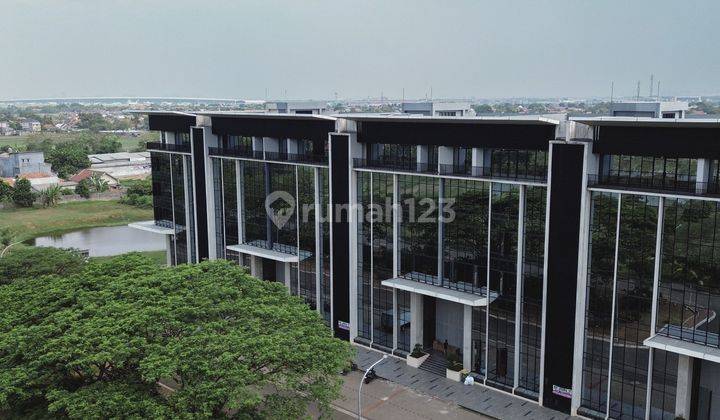 Dijual Gedung Kantor di Airport City, Tangerang, 6 Lantai+basement 1