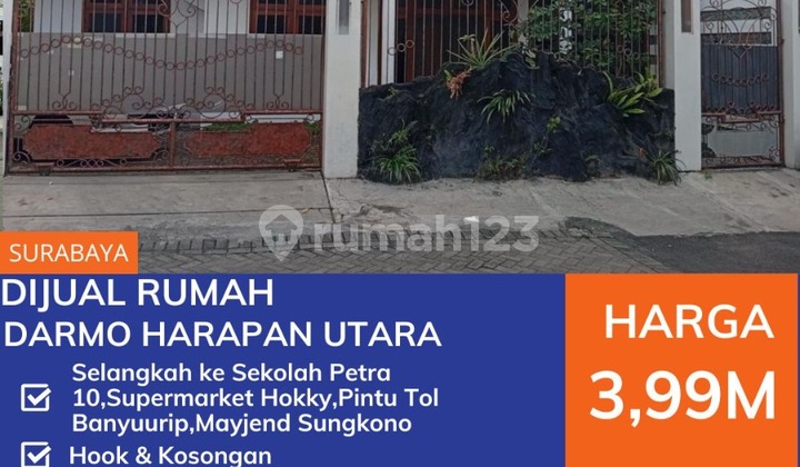 DIJUAL RUMAH Lokasi DARMO HARAPAN UTARA 1