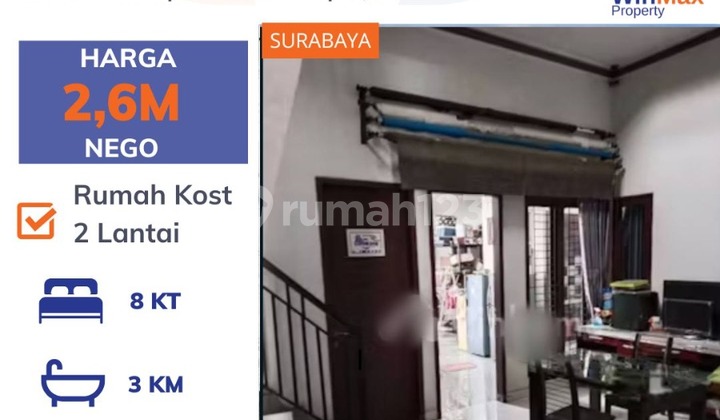 DIJUAL RUMAH KOS 2 LANTAI Lokasi NGAGEL TIRTO 1