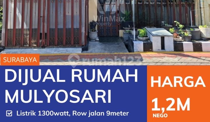 DIJUAL RUMAH Lokasi MULYOSARI 1