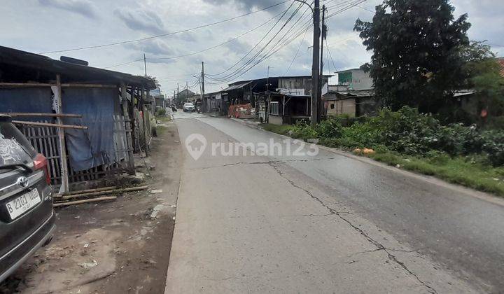 Disewakan Lahan Pinggir Jalan Pusaka Rakyat Tarumajaya 1