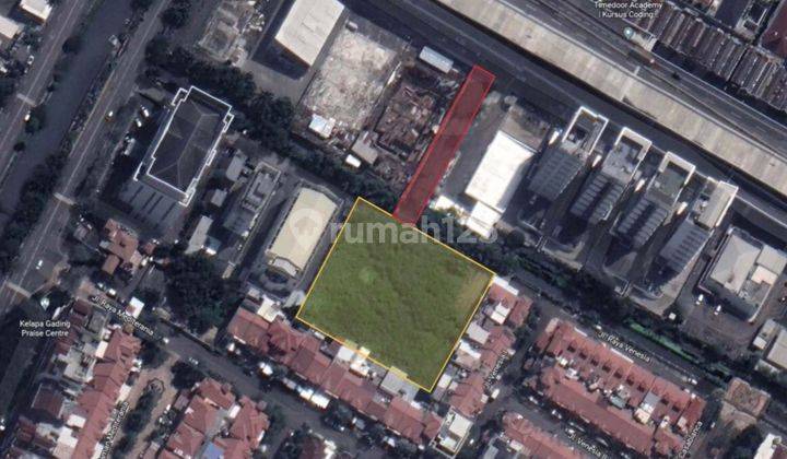 Disewa & dijual lahan strategis kelapa gading 1