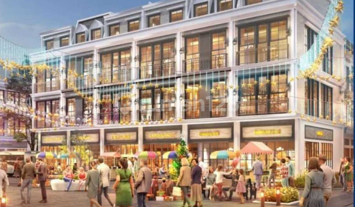 Free Biaya Pengalihan Rukan Harvard 3½lantai di Edu City Pik2