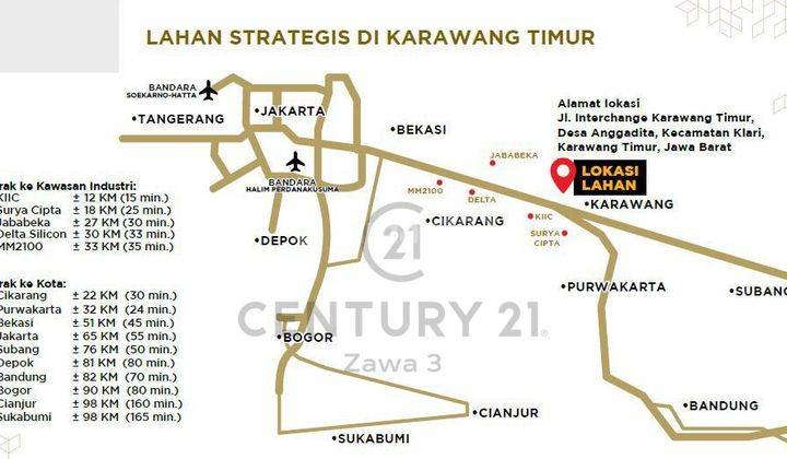 Dijual Cepat Tanah Kavling Industri Karawang Timur 8