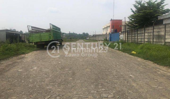 Dijual Tanah Zona Industri Cikupa Tangerang Ada 2 Hadap Utk Akses 1