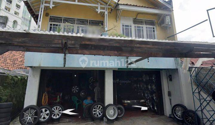 Dijual tanah bonus Rumah 2lt di dekat Permata Hijau 1