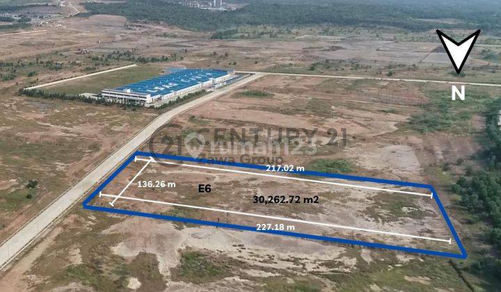 Dijual Tanah Zona Industri Lokasi Strategis Karawang Barat Jabar 2