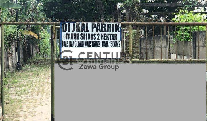 Dijual Tanah Dan Ex Pabrik Zona Industri Lokasi di Serang Cikande 2