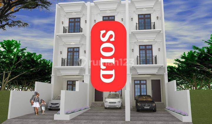 Dijual Rumah Baru 3lt di daerah Greenville Jakarta Barat 1